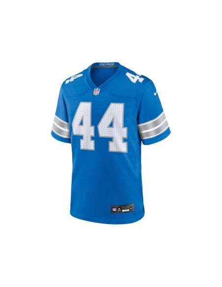 Mens Detroit Lions Malcolm Rodriguez Blue Game Jersey