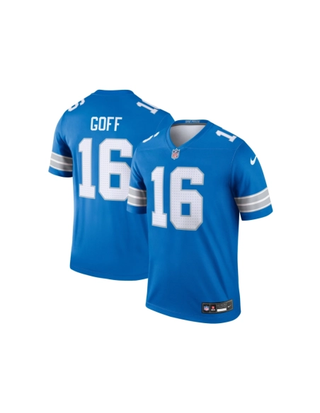 Mens Detroit Lions Jared Goff Blue Legend Jersey