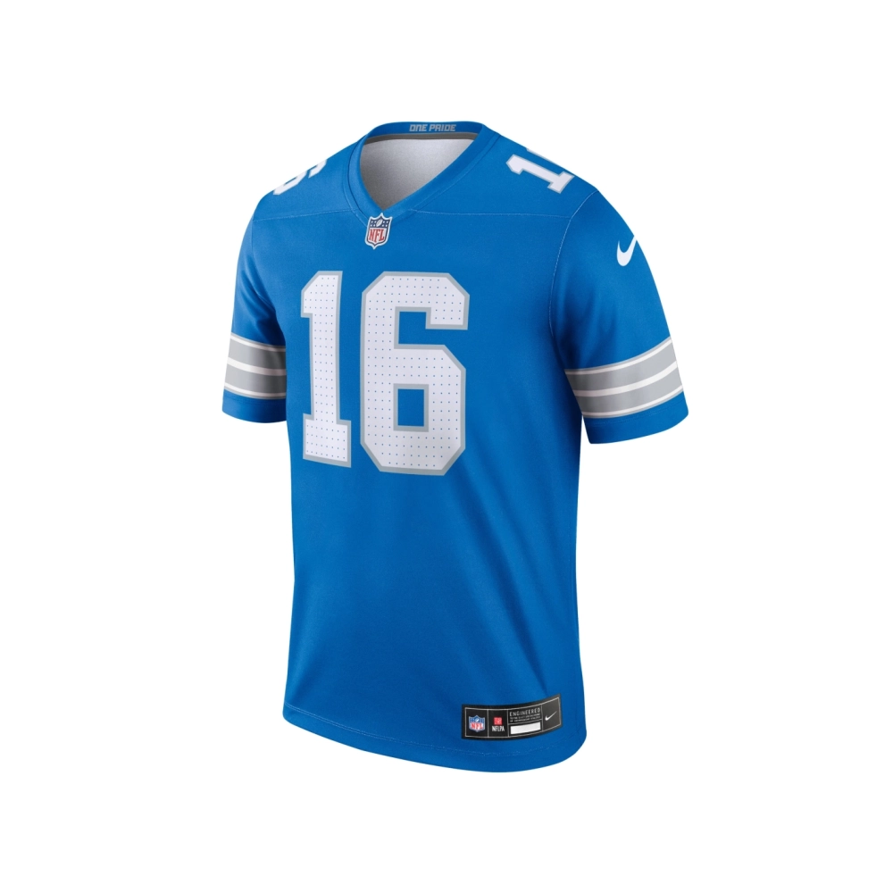 Mens Detroit Lions Jared Goff Blue Legend Jersey