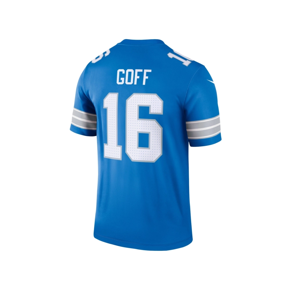 Mens Detroit Lions Jared Goff Blue Legend Jersey