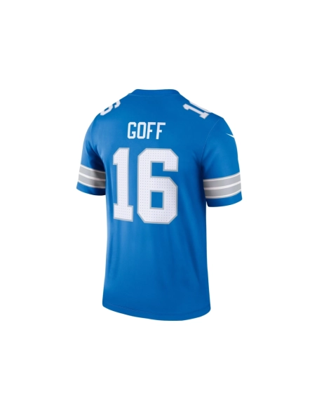 Mens Detroit Lions Jared Goff Blue Legend Jersey