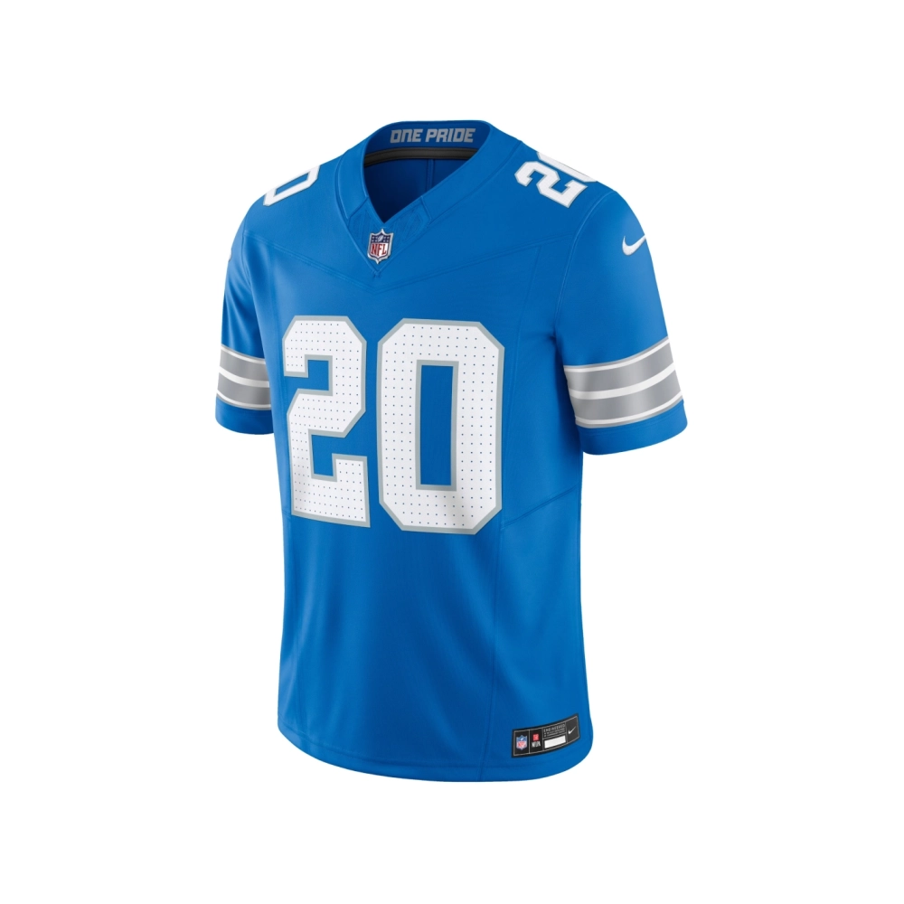 Mens Detroit Lions Barry Sanders Blue Vapor F.U.S.E. Limited Jersey