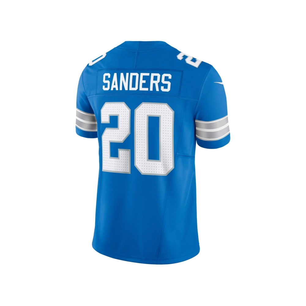 Mens Detroit Lions Barry Sanders Blue Vapor F.U.S.E. Limited Jersey