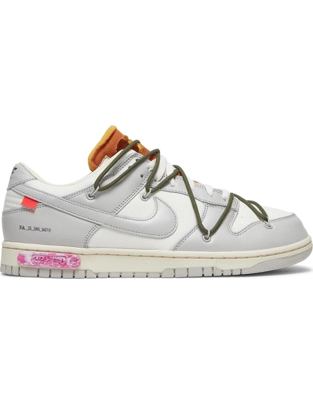 OffWhite x Dunk Low Lot 22 of 50,Dunk SB,NIKE SHOES Reps