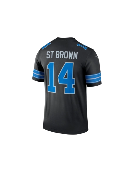 Mens Detroit Lions Amon-Ra St. Brown Black Legend Jersey
