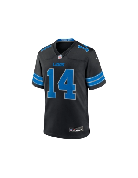 Mens Detroit Lions Amon-Ra St. Brown Black 2nd Alternate Game Jersey