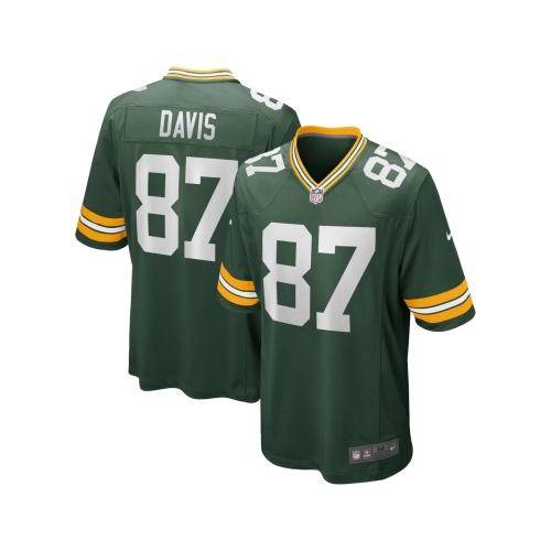 Mens Green Bay Packers Willie Davis Green Game Retired Player Jersey