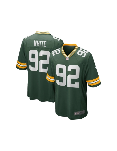 Mens Green Bay Packers Reggie White Green Game Retired Player Jersey