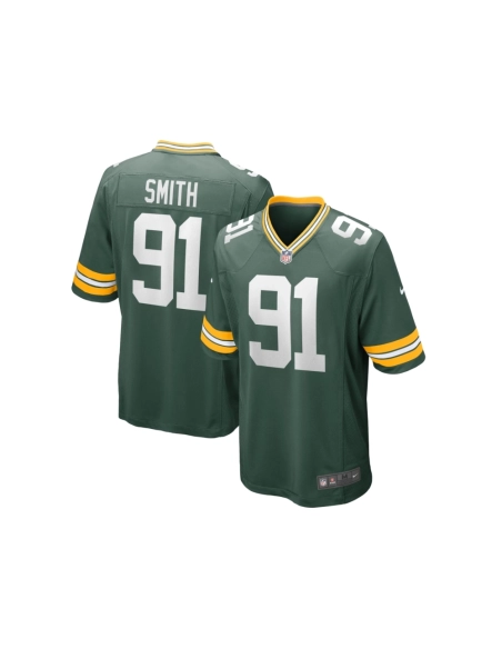 Mens Green Bay Packers Preston Smith Green Game Team Jersey