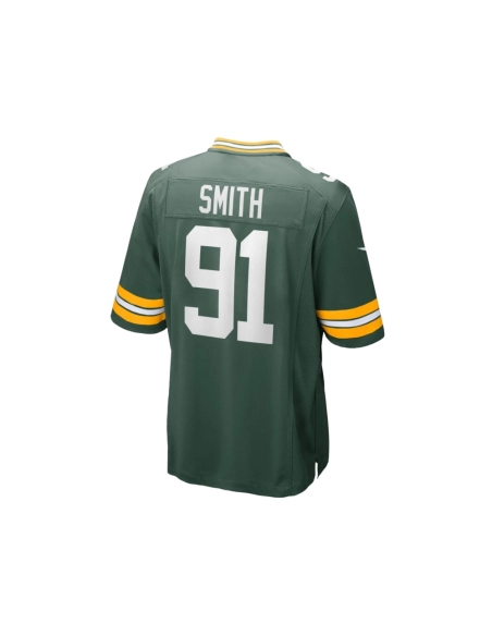 Mens Green Bay Packers Preston Smith Green Game Team Jersey