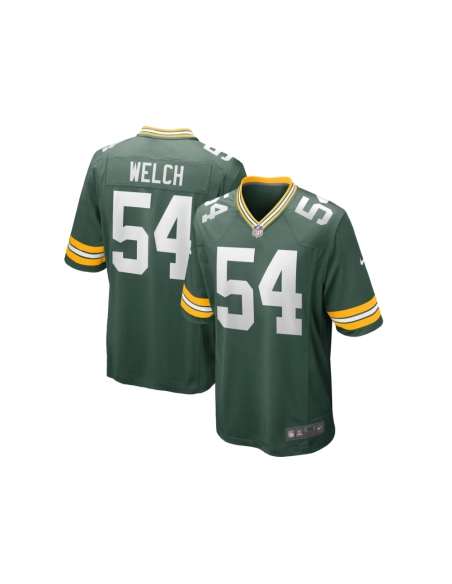 Mens Green Bay Packers Kristian Welch Green Team Game Jersey