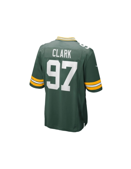Mens Green Bay Packers Kenny Clark Green Game Jersey