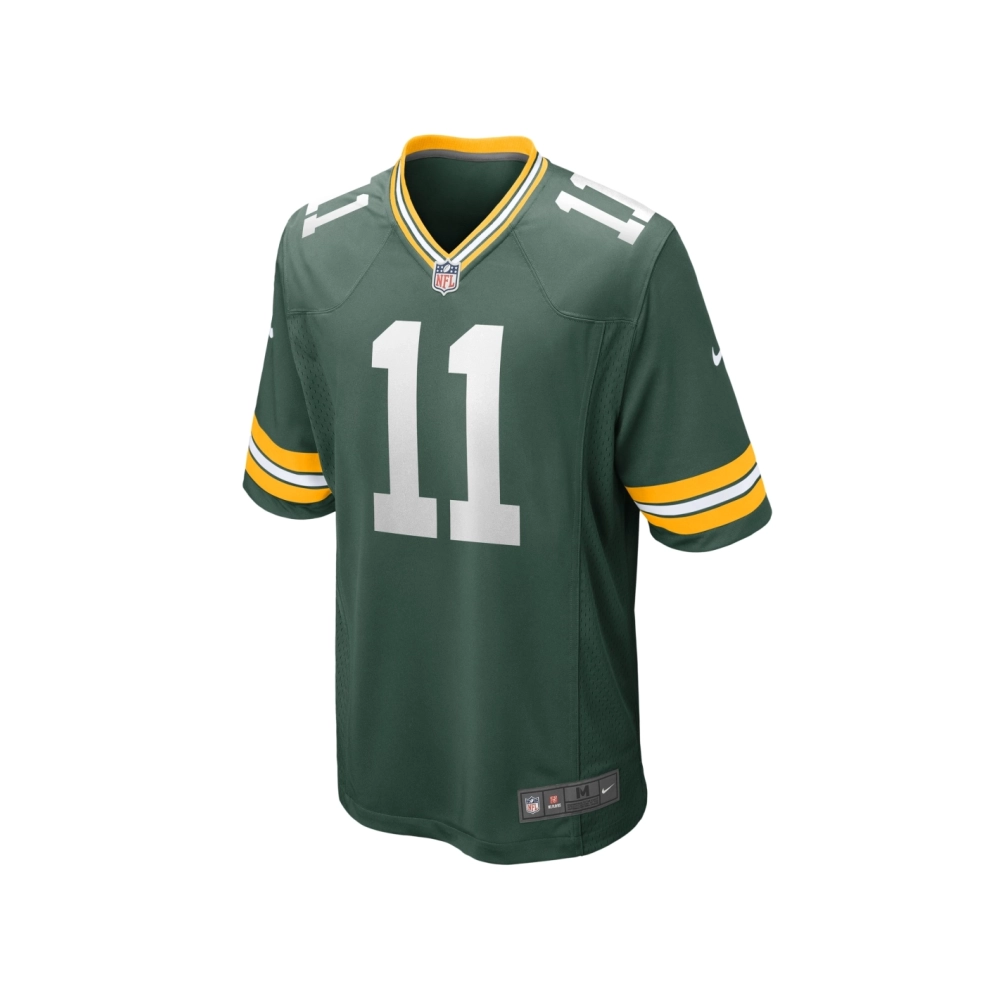 Mens Green Bay Packers Jayden Reed Green Game Jersey