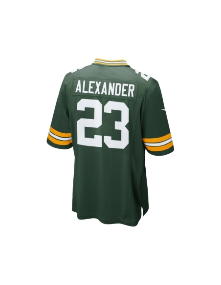 Mens Green Bay Packers Jaire Alexander Green Game Player Jersey