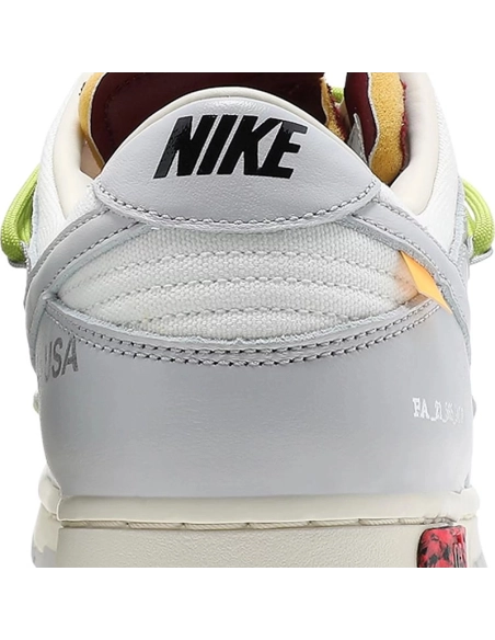 OffWhite x Dunk Low Lot 08 of 50,Dunk SB,NIKE SHOES Reps