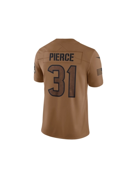 Womens Houston Texans Dameon Pierce Brown 2023 Salute To Service Limited Jersey