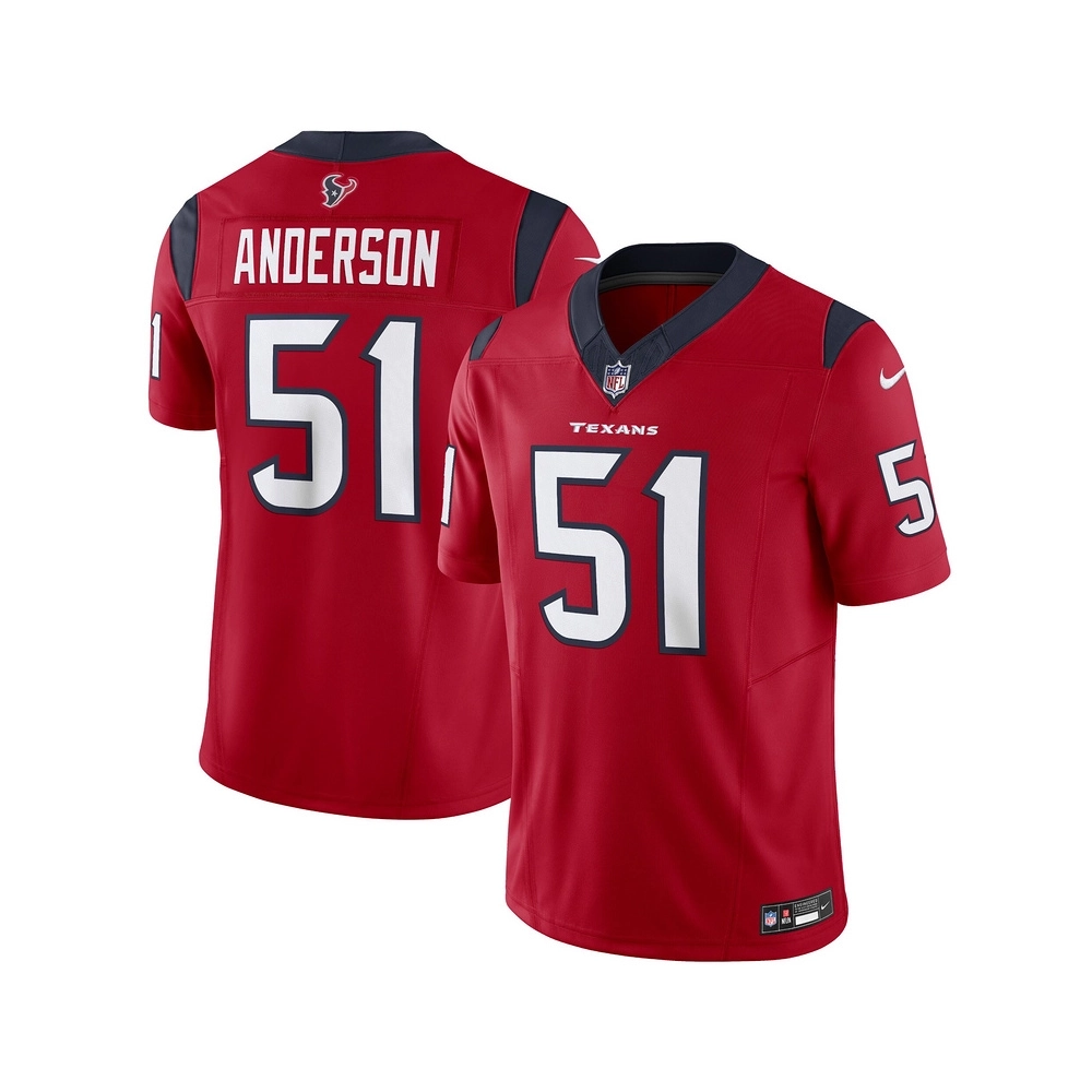 Mens Houston Texans Will Anderson Jr. Red Vapor F.U.S.E. Limited Jersey
