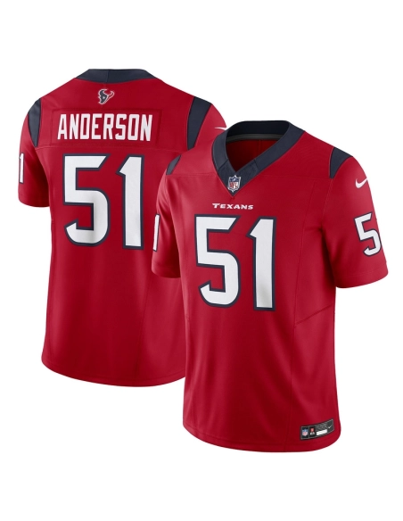 Mens Houston Texans Will Anderson Jr. Red Vapor F.U.S.E. Limited Jersey