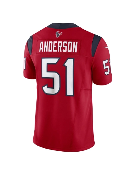Mens Houston Texans Will Anderson Jr. Red Vapor F.U.S.E. Limited Jersey
