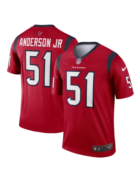 Mens Houston Texans Will Anderson Jr. Red Legend Jersey
