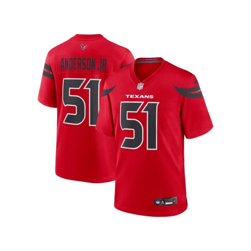 Mens Houston Texans Will Anderson Jr. Red Alternate Game Jersey