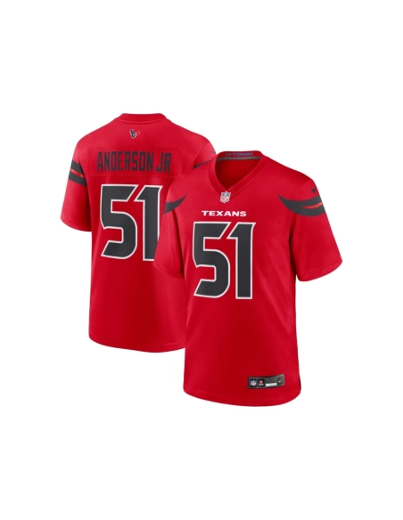 Mens Houston Texans Will Anderson Jr. Red Alternate Game Jersey