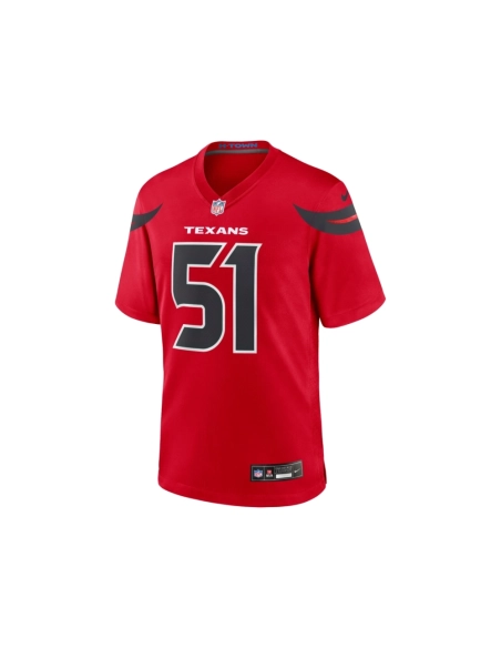 Mens Houston Texans Will Anderson Jr. Red Alternate Game Jersey