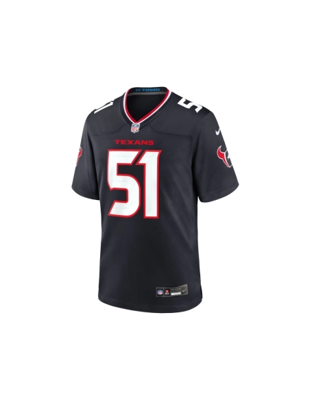 Mens Houston Texans Will Anderson Jr. Navy Game Jersey