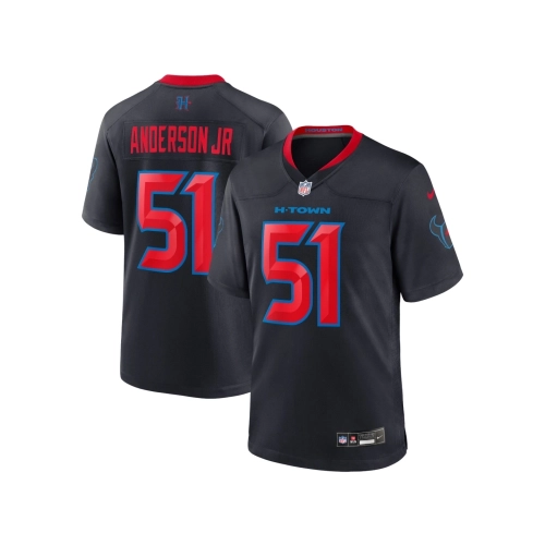 Mens Houston Texans Will Anderson Jr. Navy 2nd Alternate Game Jersey