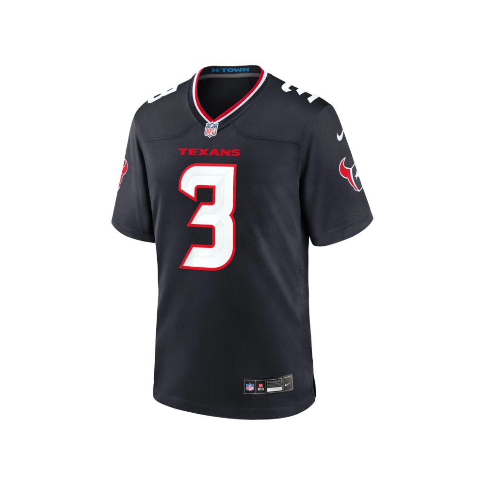 Mens Houston Texans Tank Dell Navy Game Jersey