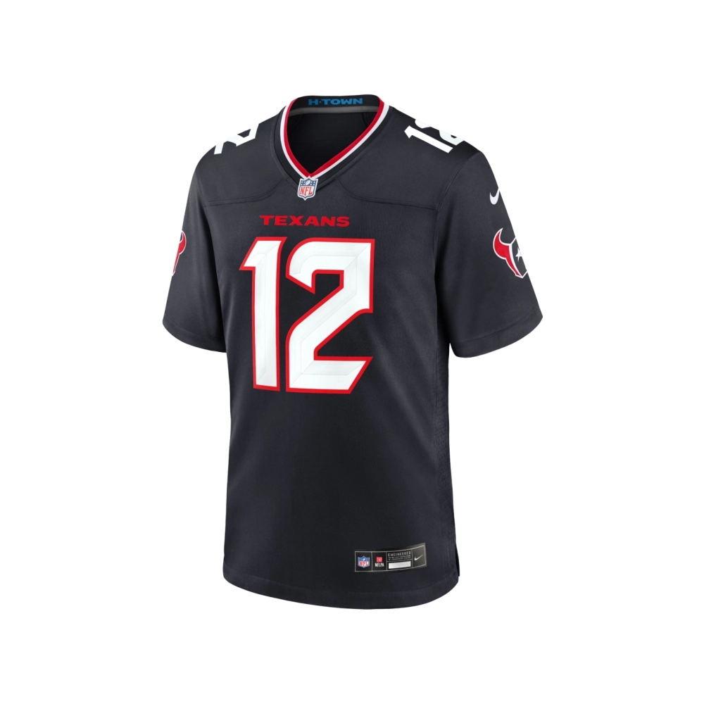 Mens Houston Texans Nico Collins Navy Game Jersey