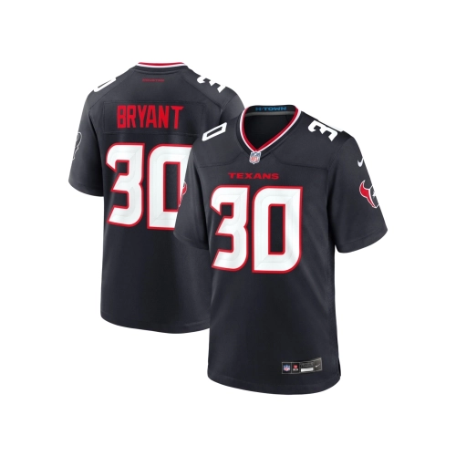 Mens Houston Texans Myles Bryant Navy Team Game Jersey