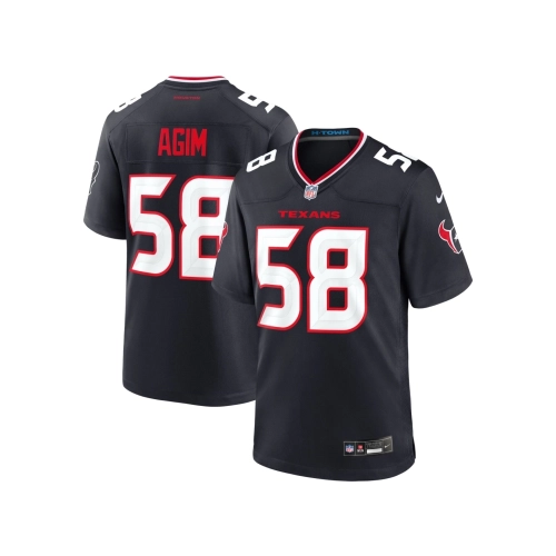 Mens Houston Texans McTelvin Agim Navy Team Game Jersey