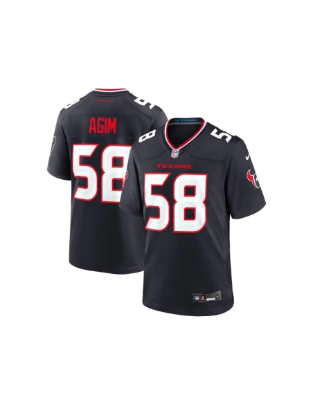 Mens Houston Texans McTelvin Agim Navy Team Game Jersey