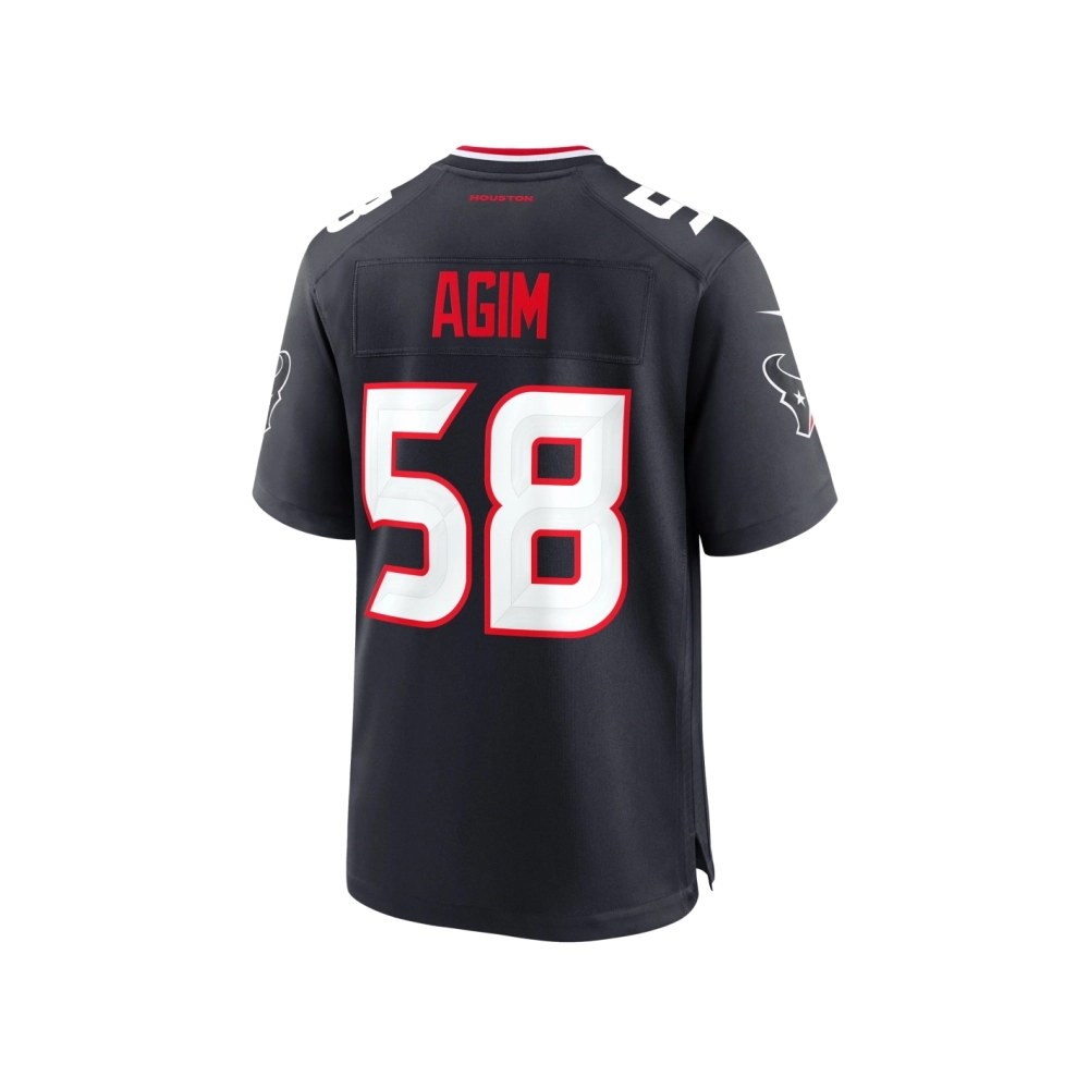 Mens Houston Texans McTelvin Agim Navy Team Game Jersey
