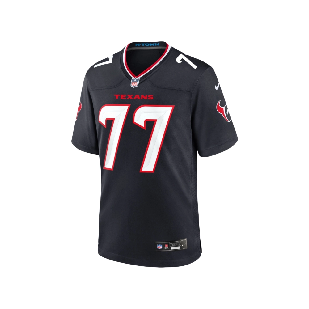 Mens Houston Texans LaDarius Henderson Navy Game Jersey