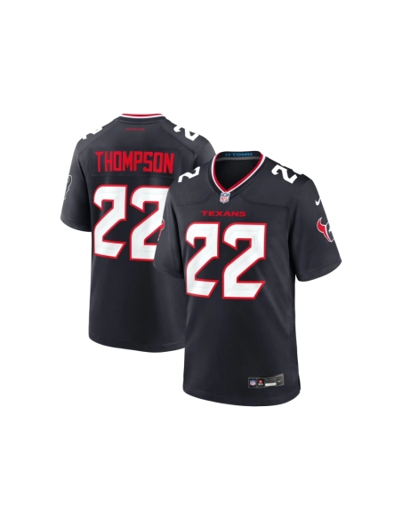 Mens Houston Texans Josh Thompson Navy Team Game Jersey