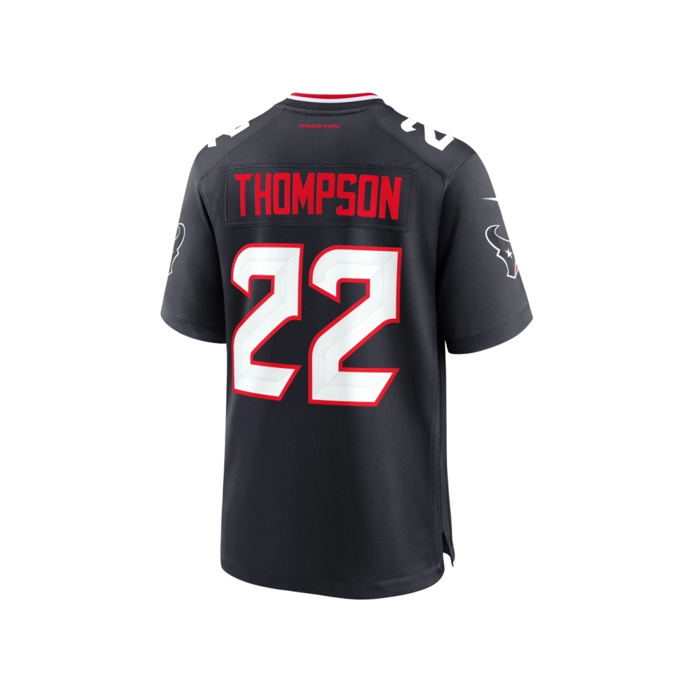 Mens Houston Texans Josh Thompson Navy Team Game Jersey