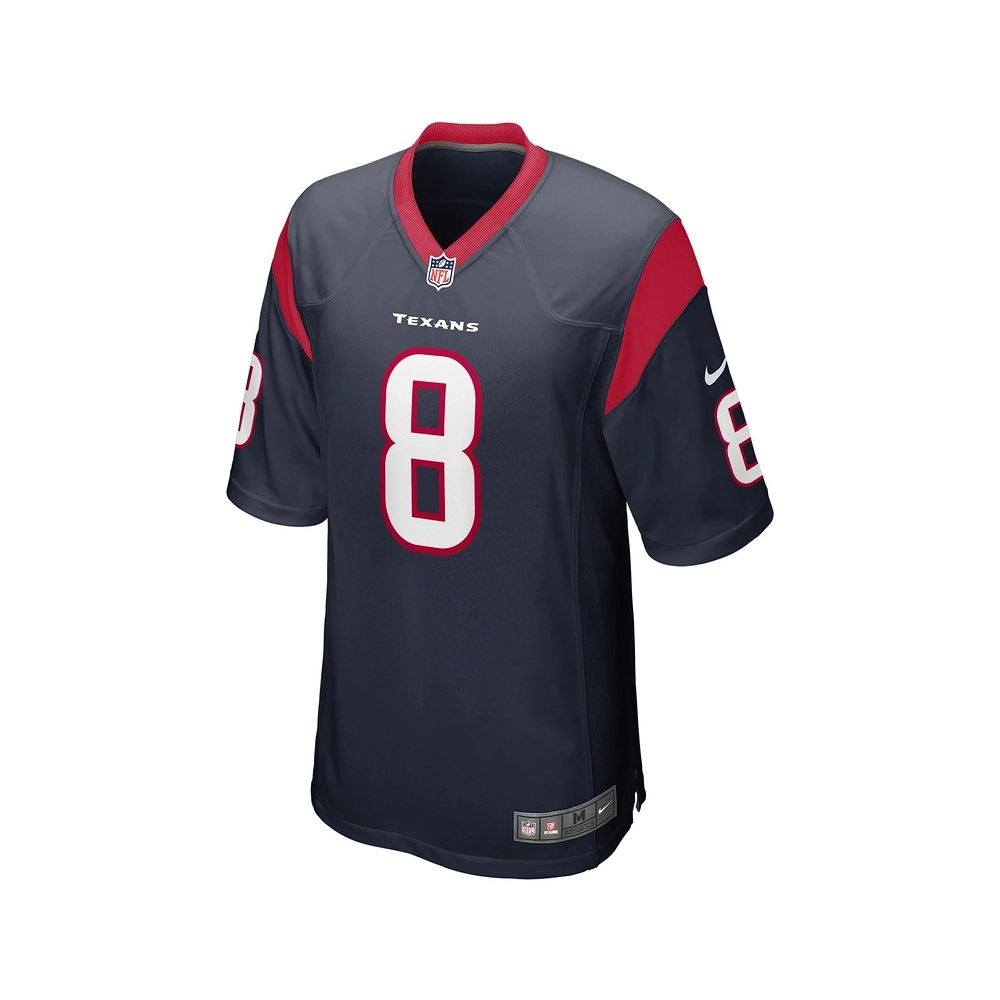Mens Houston Texans John Metchie III Navy Game Player Jersey