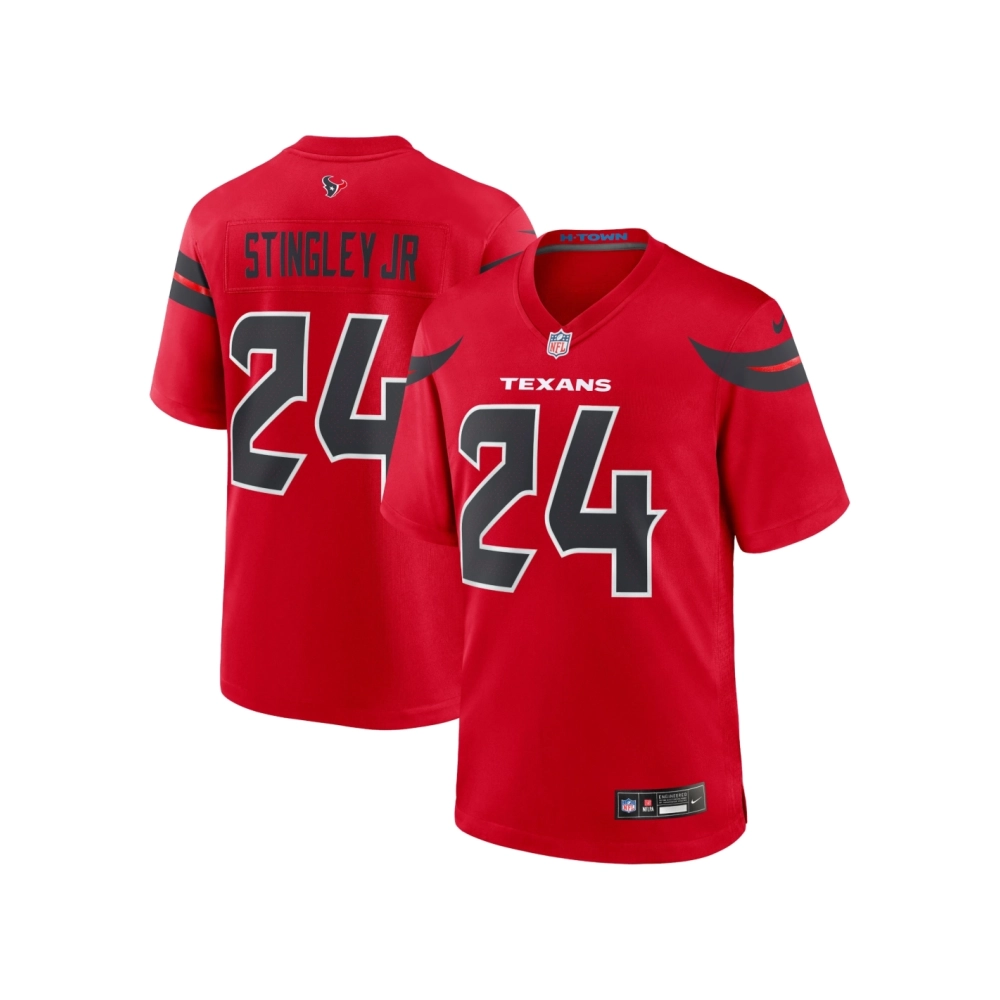 Mens Houston Texans Derek Stingley Jr. Red Alternate Game Jersey