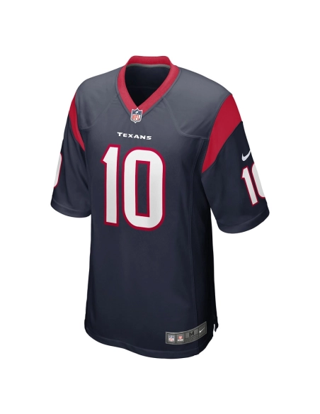 Mens Houston Texans Davis Mills Navy Game Jersey