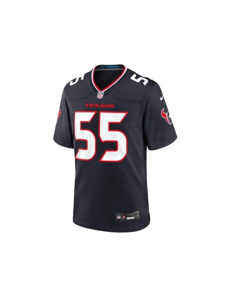 Mens Houston Texans Danielle Hunter Navy Team Game Jersey