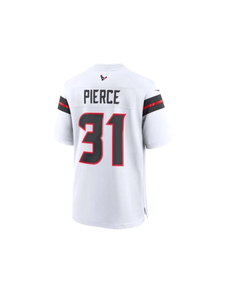 Mens Houston Texans Dameon Pierce White Game Jersey
