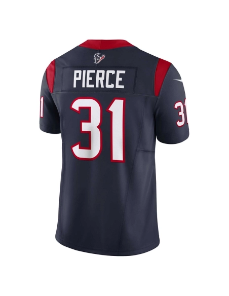 Mens Houston Texans Dameon Pierce Navy Vapor F.U.S.E. Limited Jersey