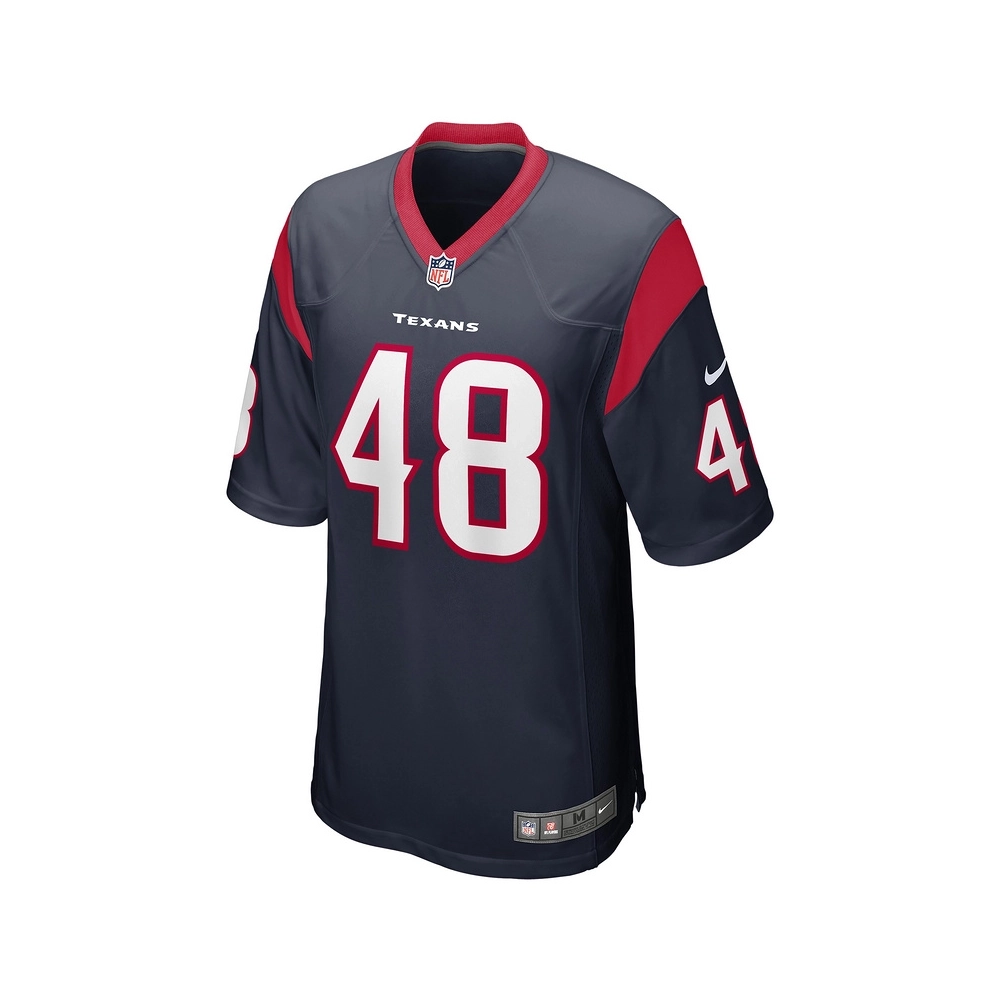 Mens Houston Texans Christian Harris Navy Game Player Jersey