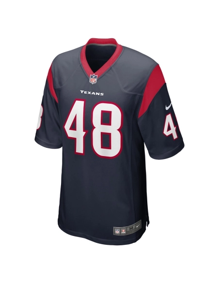 Mens Houston Texans Christian Harris Navy Game Player Jersey