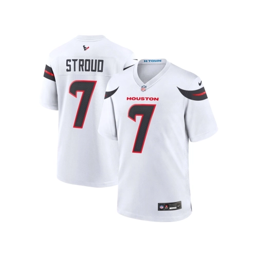 Mens Houston Texans C.J. Stroud White Game Jersey