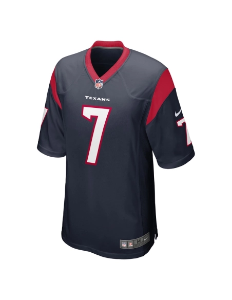 Mens Houston Texans C.J. Stroud Navy 2023 NFL Draft First Round Pick Game Jersey