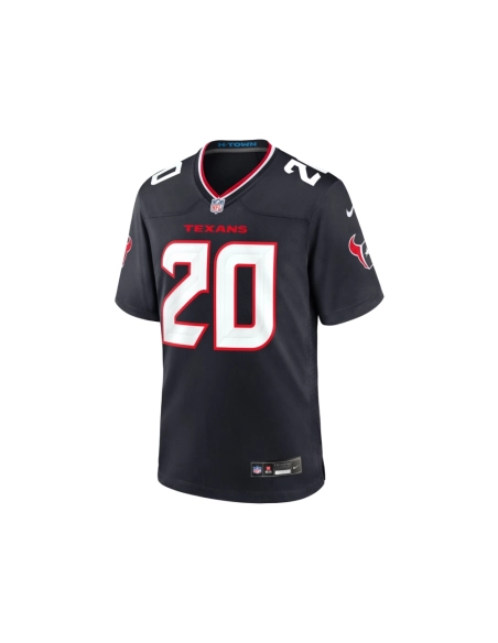 Mens Houston Texans C.J. Henderson Navy Team Game Jersey