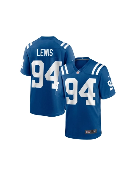 Mens Indianapolis Colts Tyquan Lewis Royal Game Jersey